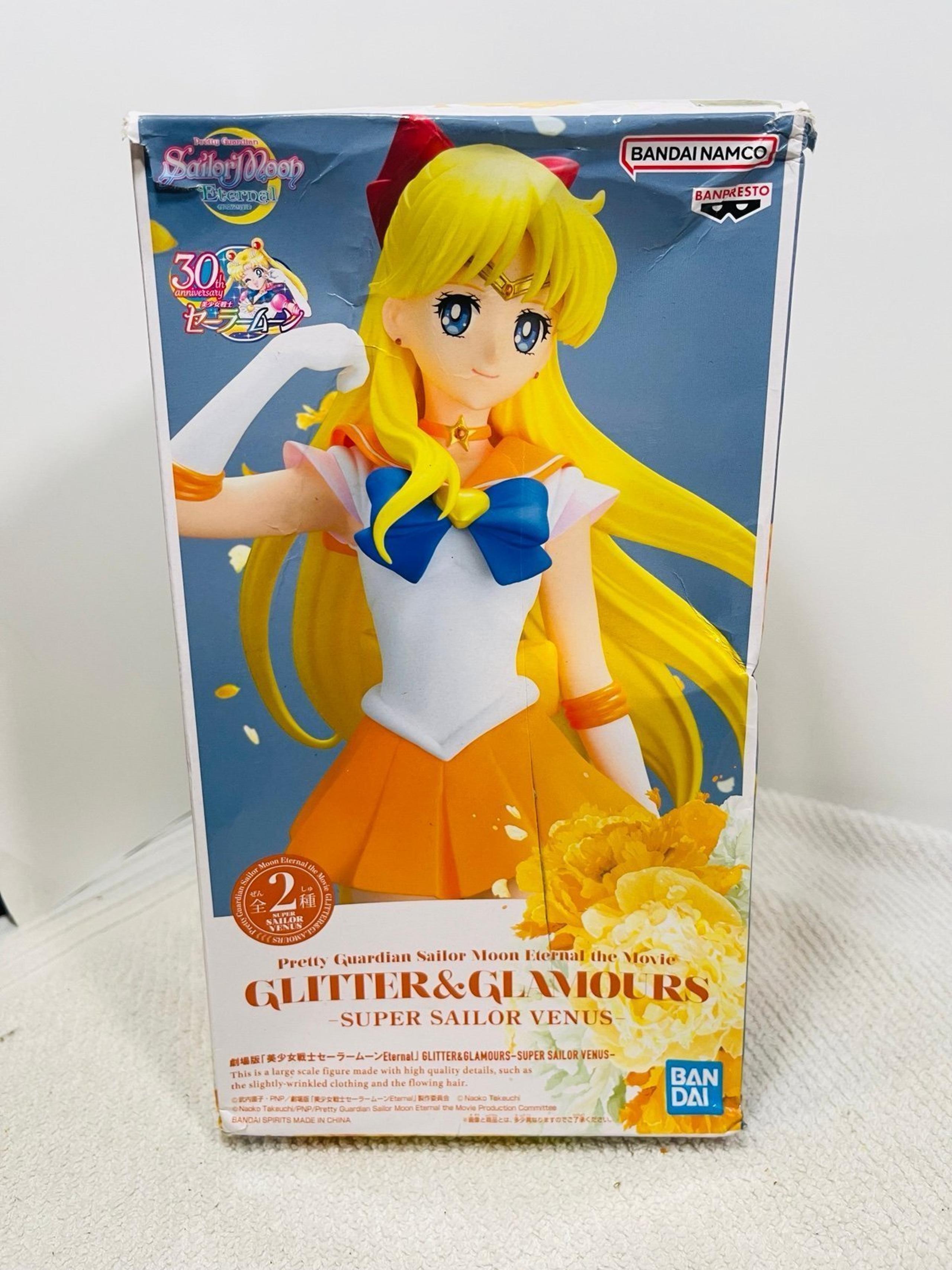 Sailor Moon Eternal Super Sailor Venus Glitter & Glamour Figure