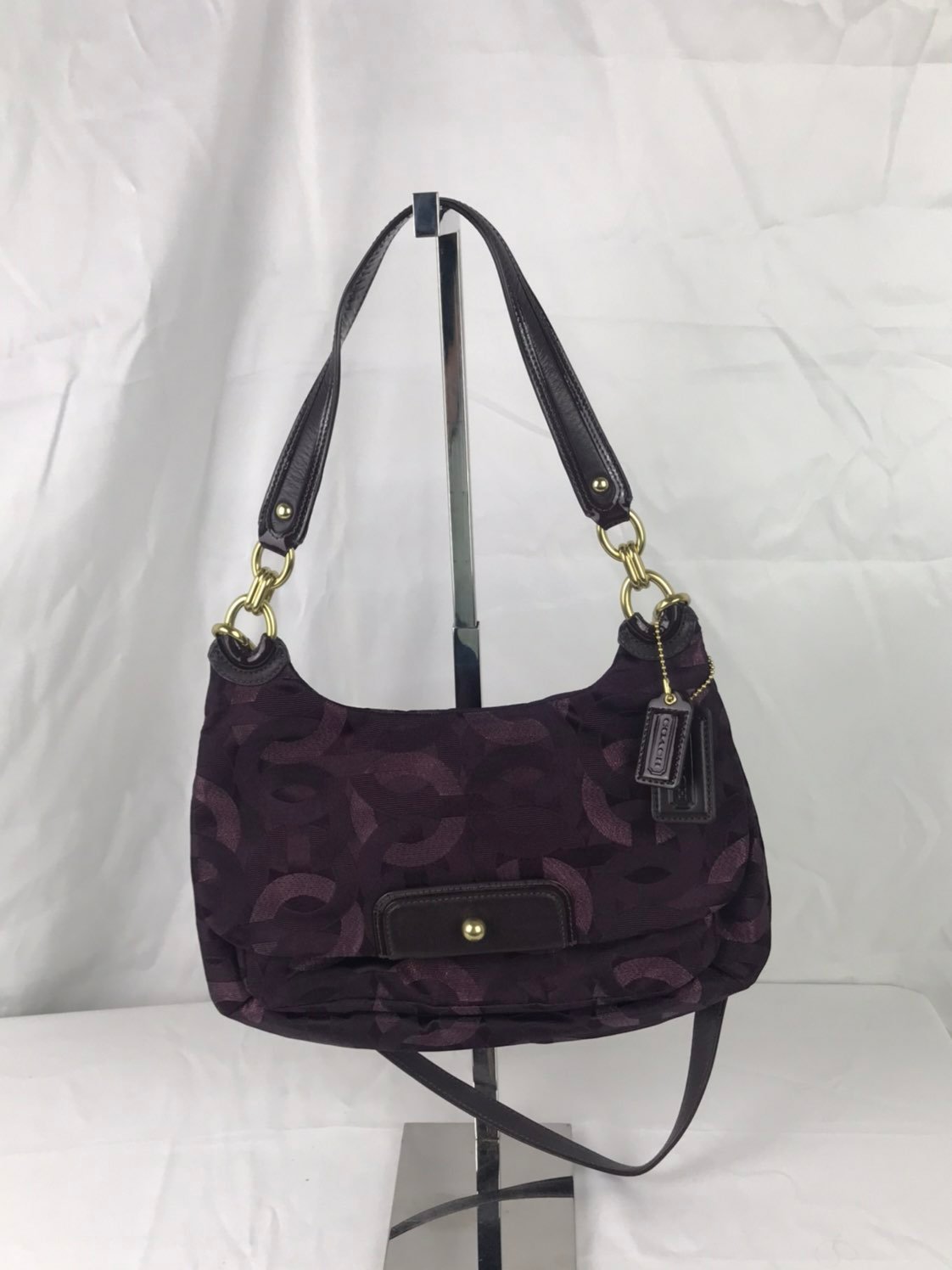 KRISTIN CHAINLINK METALLIC JACQUARD HIPP