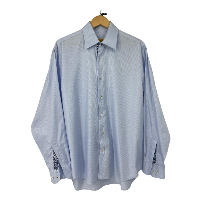 Robert Talbott Carmel Long sleeve dress button down shirt