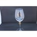 Mikasa Crystal CHABLIS White Wine Gold Grapes Glasses Set of 2