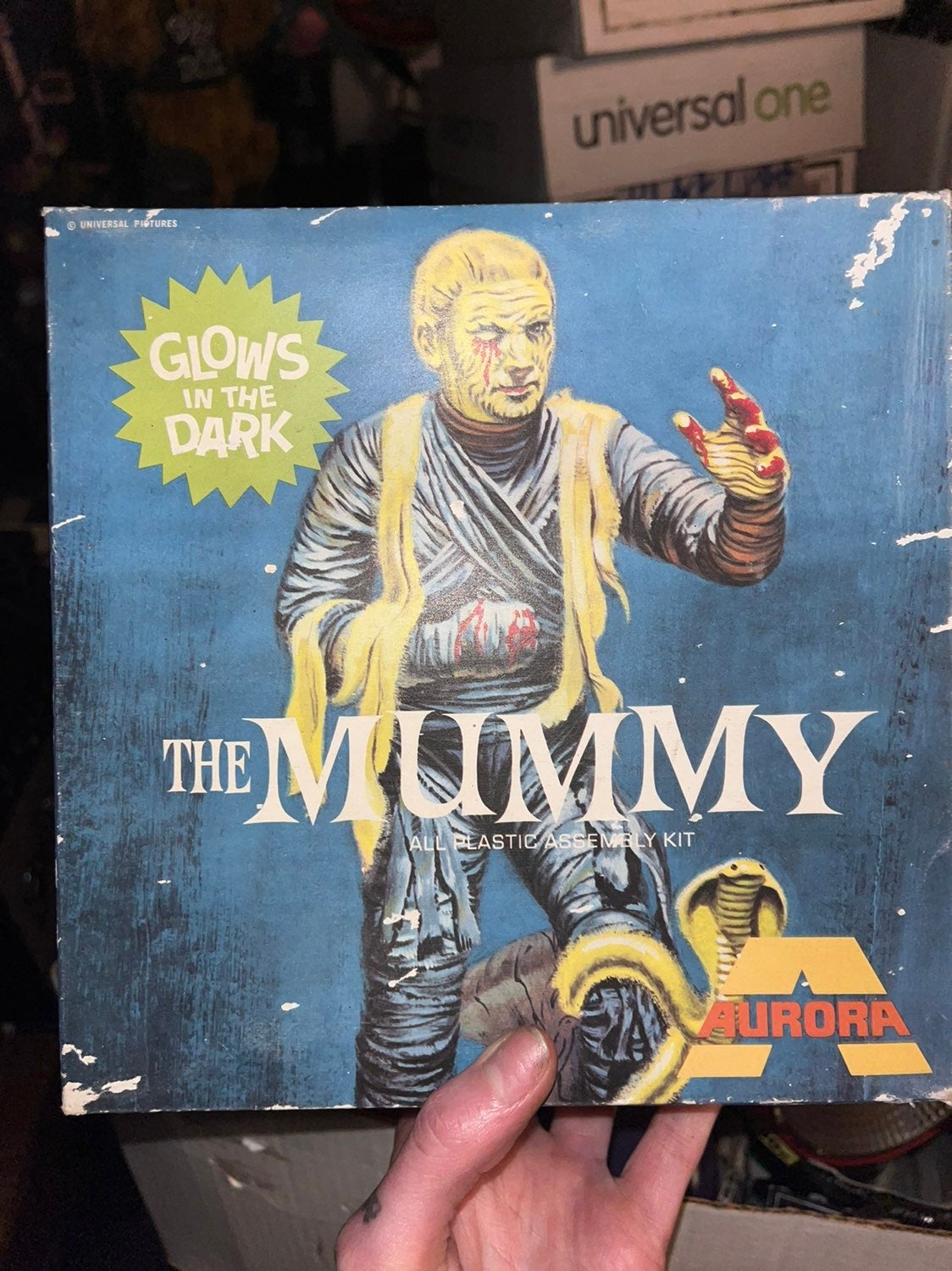 THE MUMMY MODEL KIT