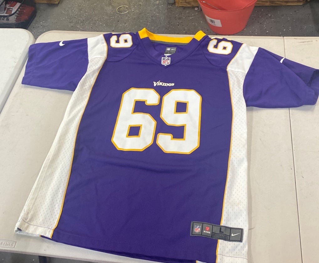 NFL vikings 69 Jersey youth L 14-16