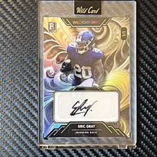 Wildcard Wildchrome WildFractal 1/1 Eric Gray Auto SSP HIT