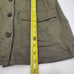 Honey Punch women’s Patch Green military jacket size medium