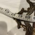 Antique Tapestry Wall Hanging Bell Pull BRASS HARDWARE 6” X Approx. 42”