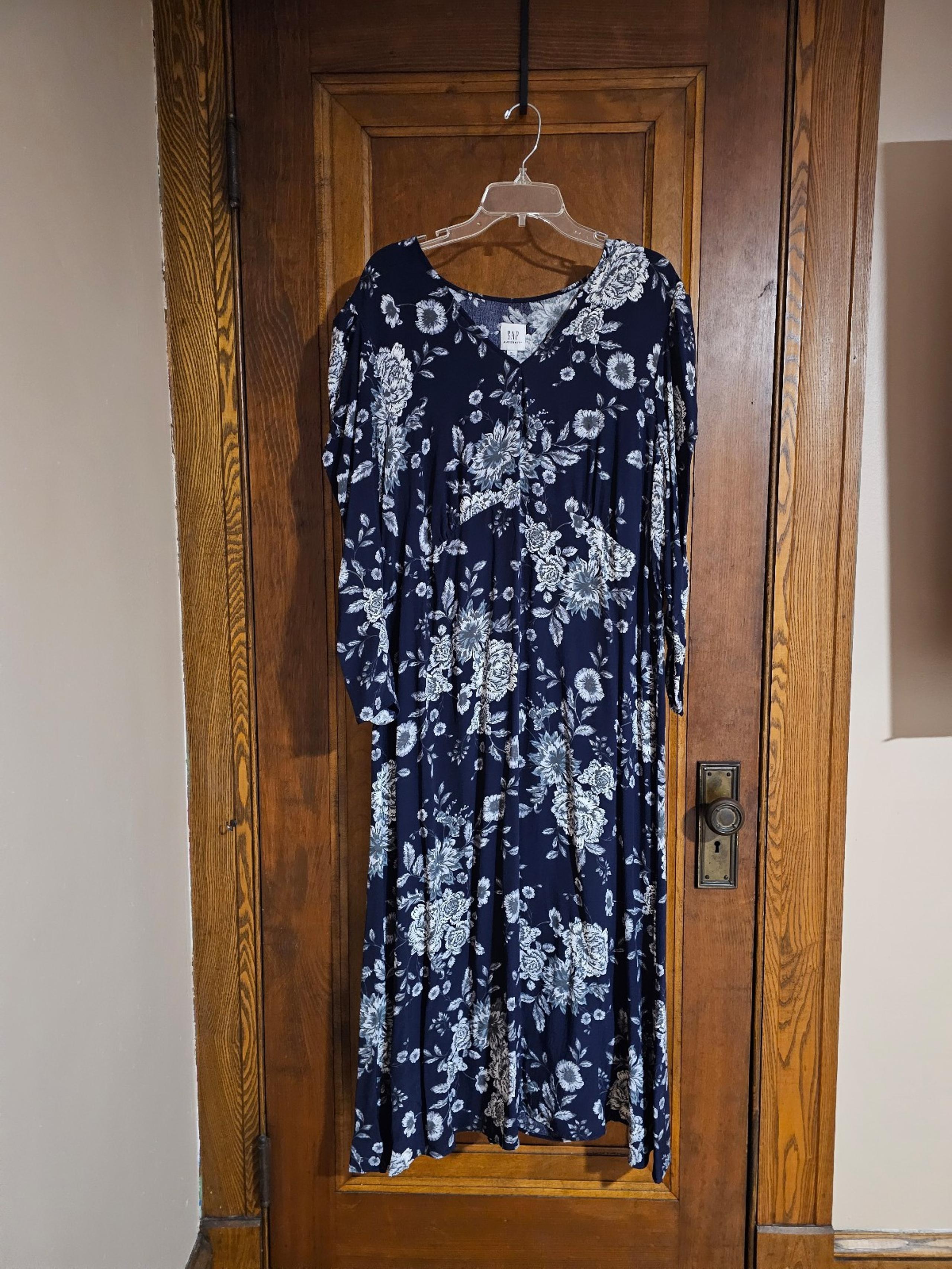 Gap Blue Floral dress