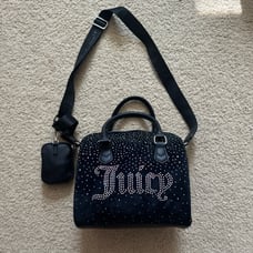 Juicy Couture Black Bowler Bag