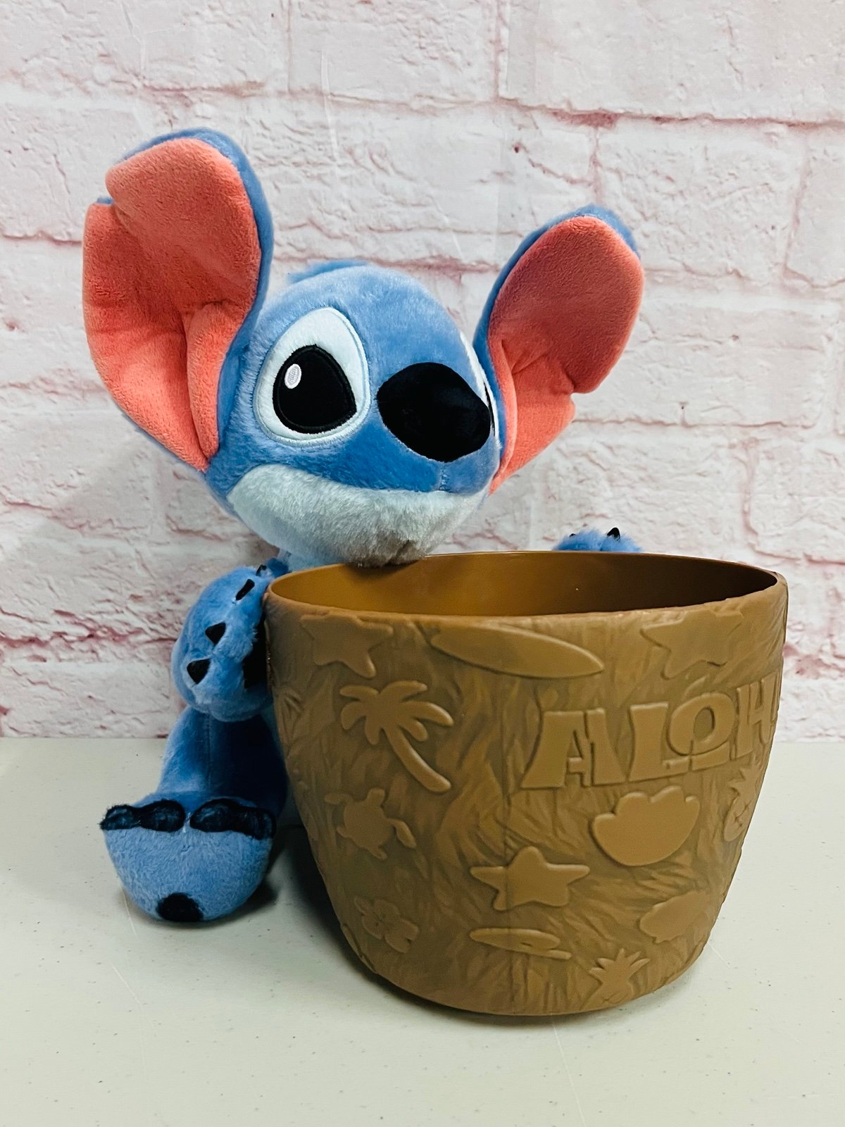 Disney Lilo & Stitch Plush 2025 Popcorn Bucket Cinemark Exclusive NEW