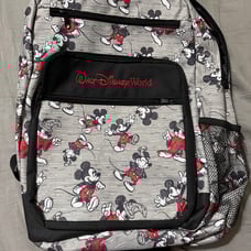 Walt Disney World Parks Mickey Mouse All Over Sketch Backpack Book Bag