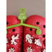New Crocs Unisex-Adult Classic Lined Holiday Charm Clogs US M11 Red