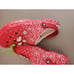 New Crocs Unisex-Adult Classic Lined Holiday Charm Clogs US M11 Red