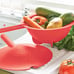 TUPPERWARE DOUBLE COLANDER & STRAINER CO