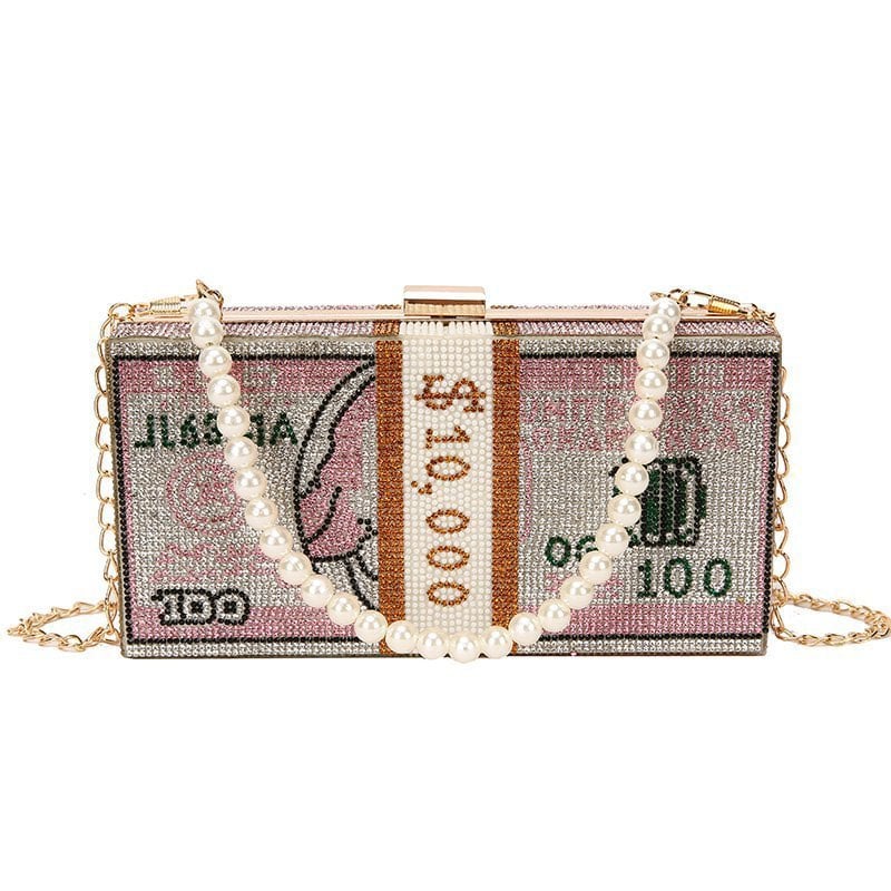 Money clutch bag