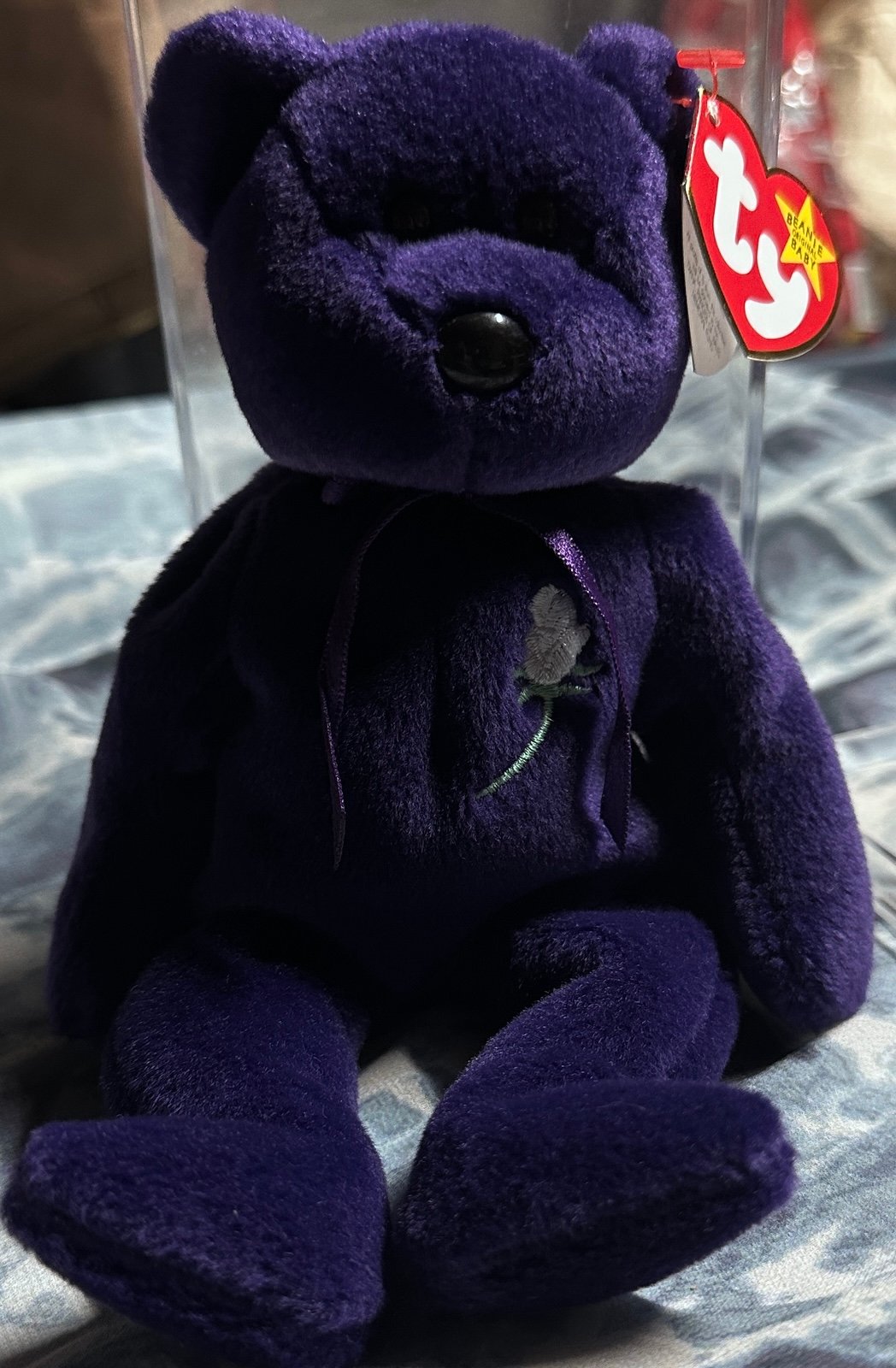 Princess Diana Ty beanie memorial bear - RARE
