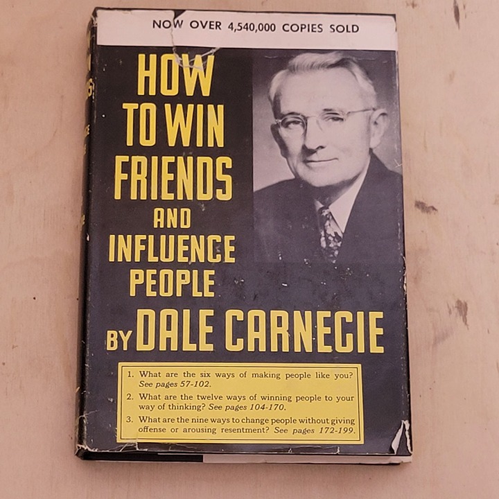 How To Win Friends and Influence People Dale Carnegie Hard Back 94th Printing