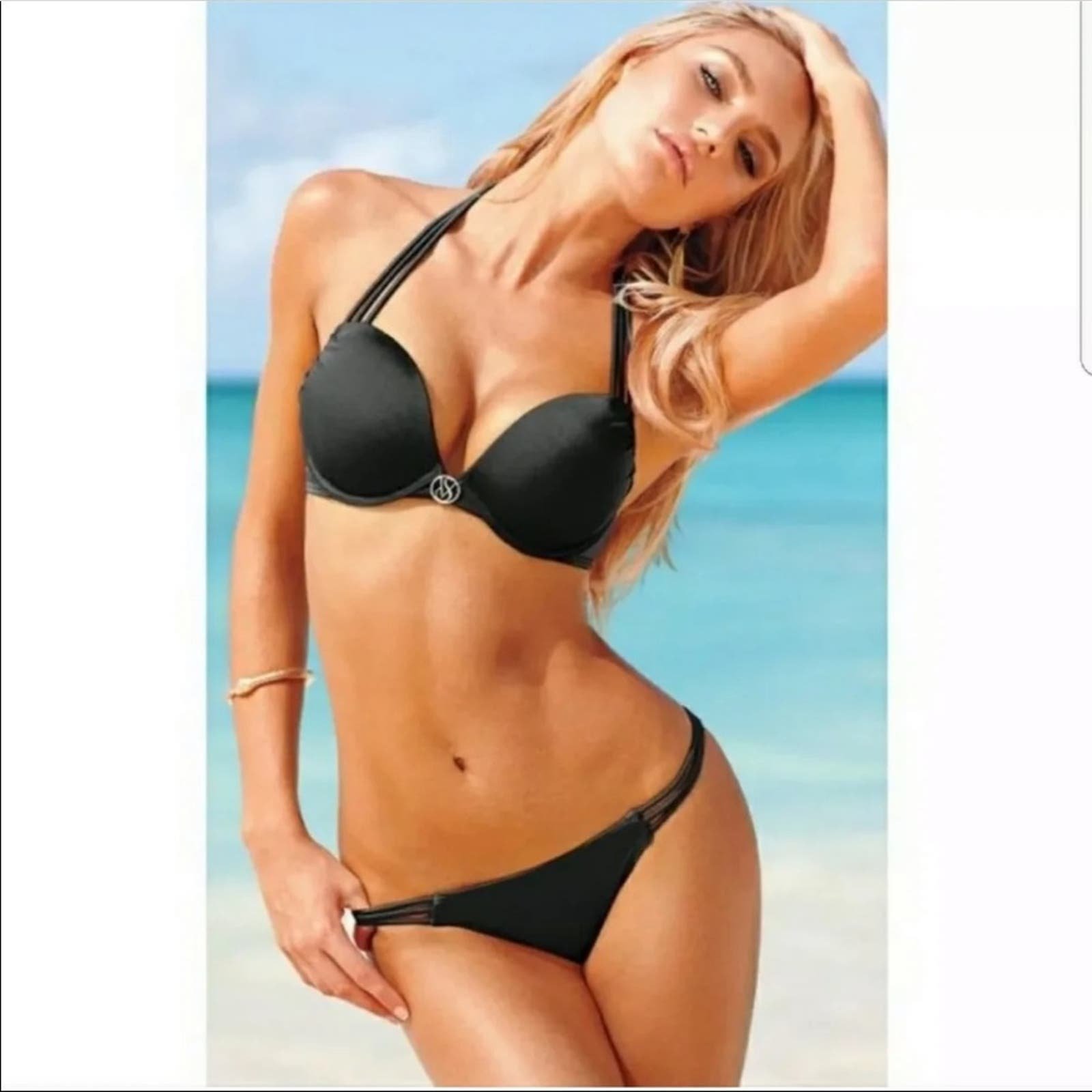 Victorias Secret Bikini 34B Large Bottom Bombshell Set