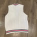 Liz Sport Sweater Vest with arguile design size medium