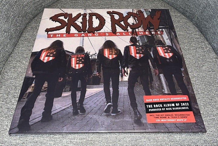 The Gang's All Here by Skid Row (Record, 2022) White Vinyl