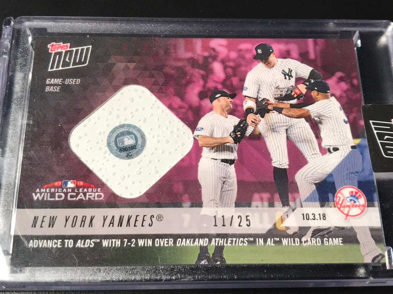2018 Topps Now 839A Yankees Aaron Judge