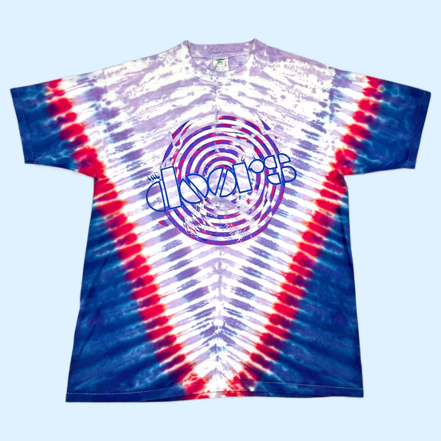 The Doors Vintage T Shirt Men's XL 1995 Jim Morrison Tie Dye Winterland RARE EUC