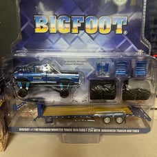 Greenlight 1/64 Diecast Bigfoot monster truck collection all 5 items as a set.