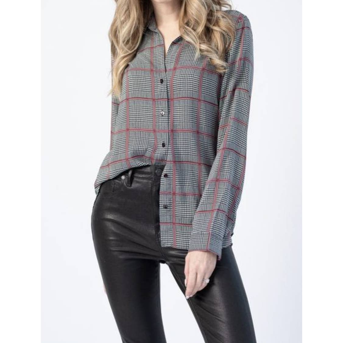 L'AGENCE popular Nina Long Sleeve Blouse
