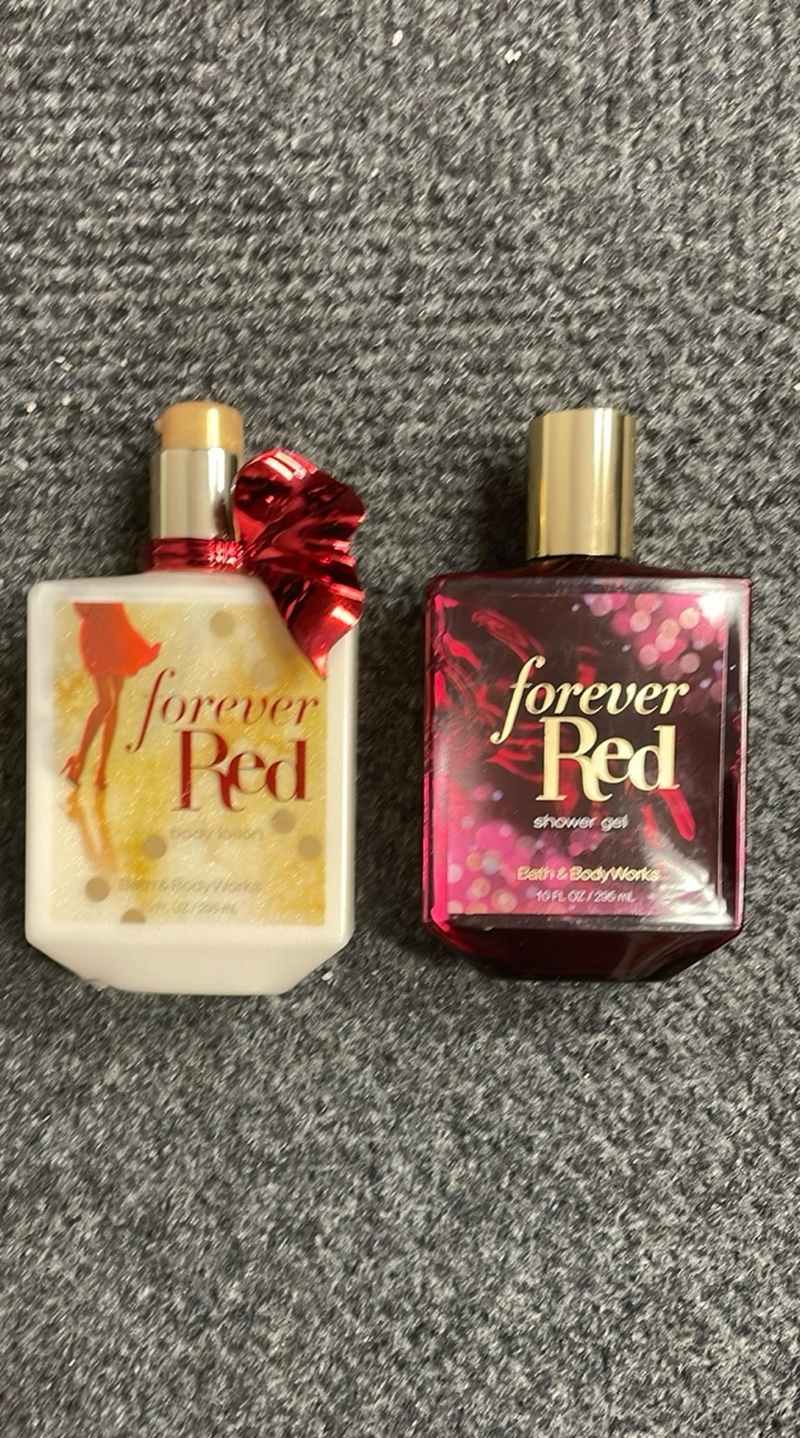 Bath and Body Works Forever Red Body Lotion and Shower Gel NEW