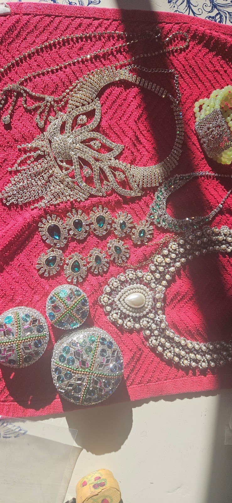 Rhinestone Jewelry Lot