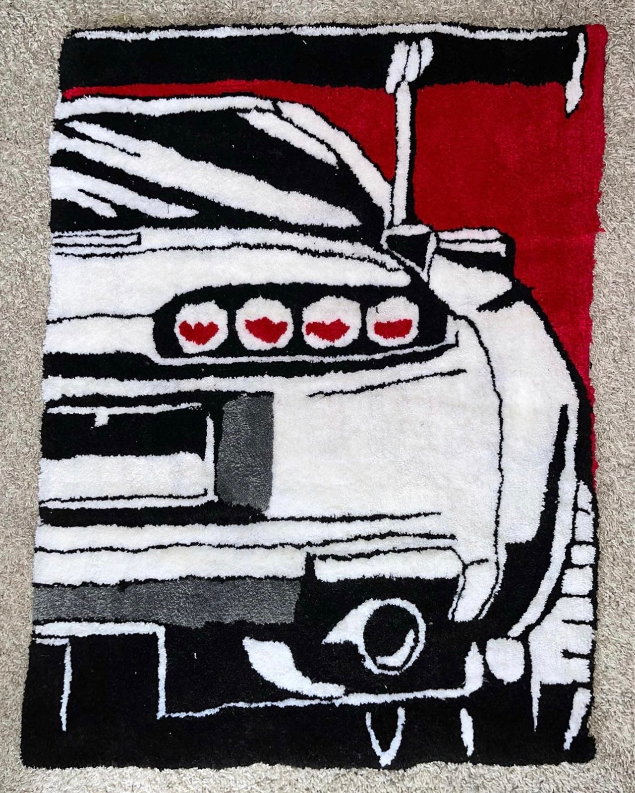 Toyota supra Custom Rug