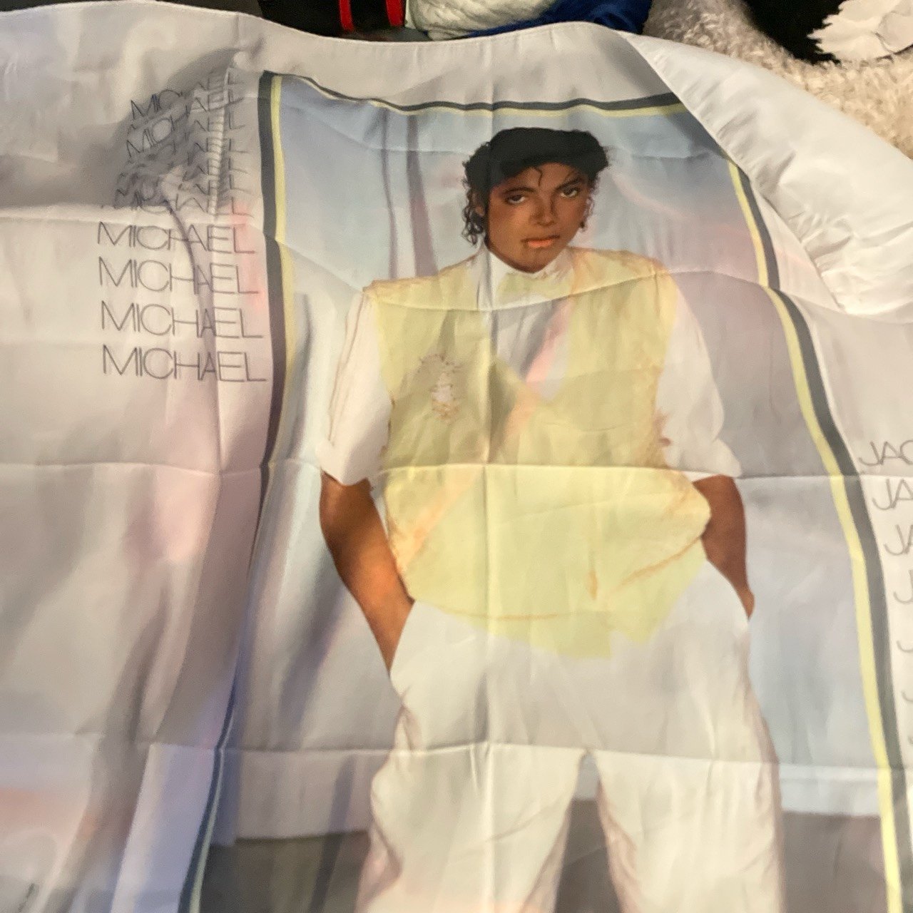 Vintage Michael Jackson Tapastry *Huge*