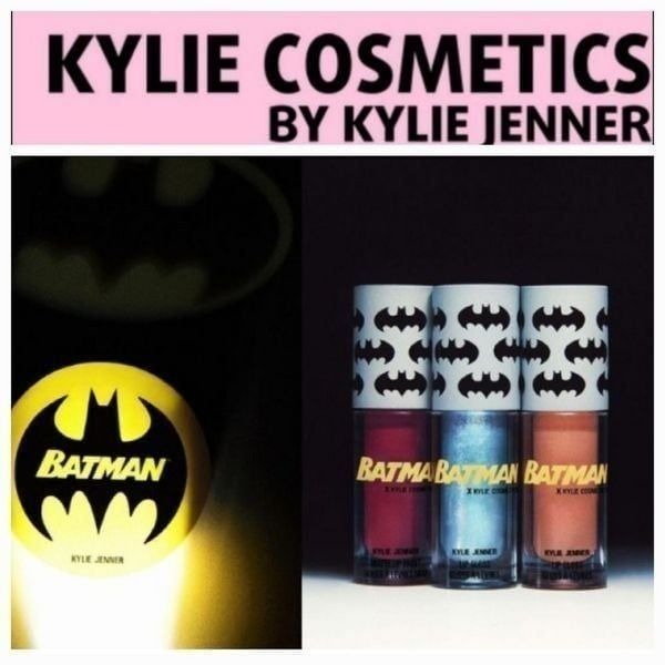 Kylie Cosmetics X Batman Lip Set