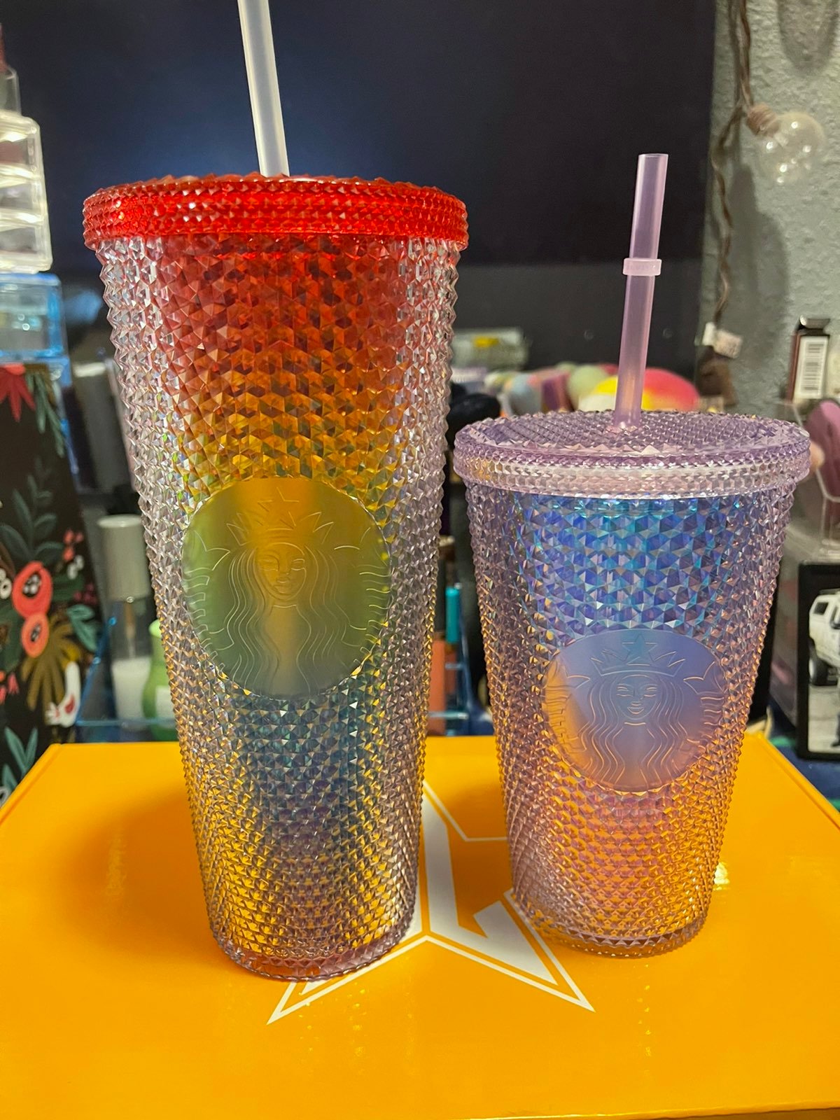 Starbucks China Rainbow-Aurora cups