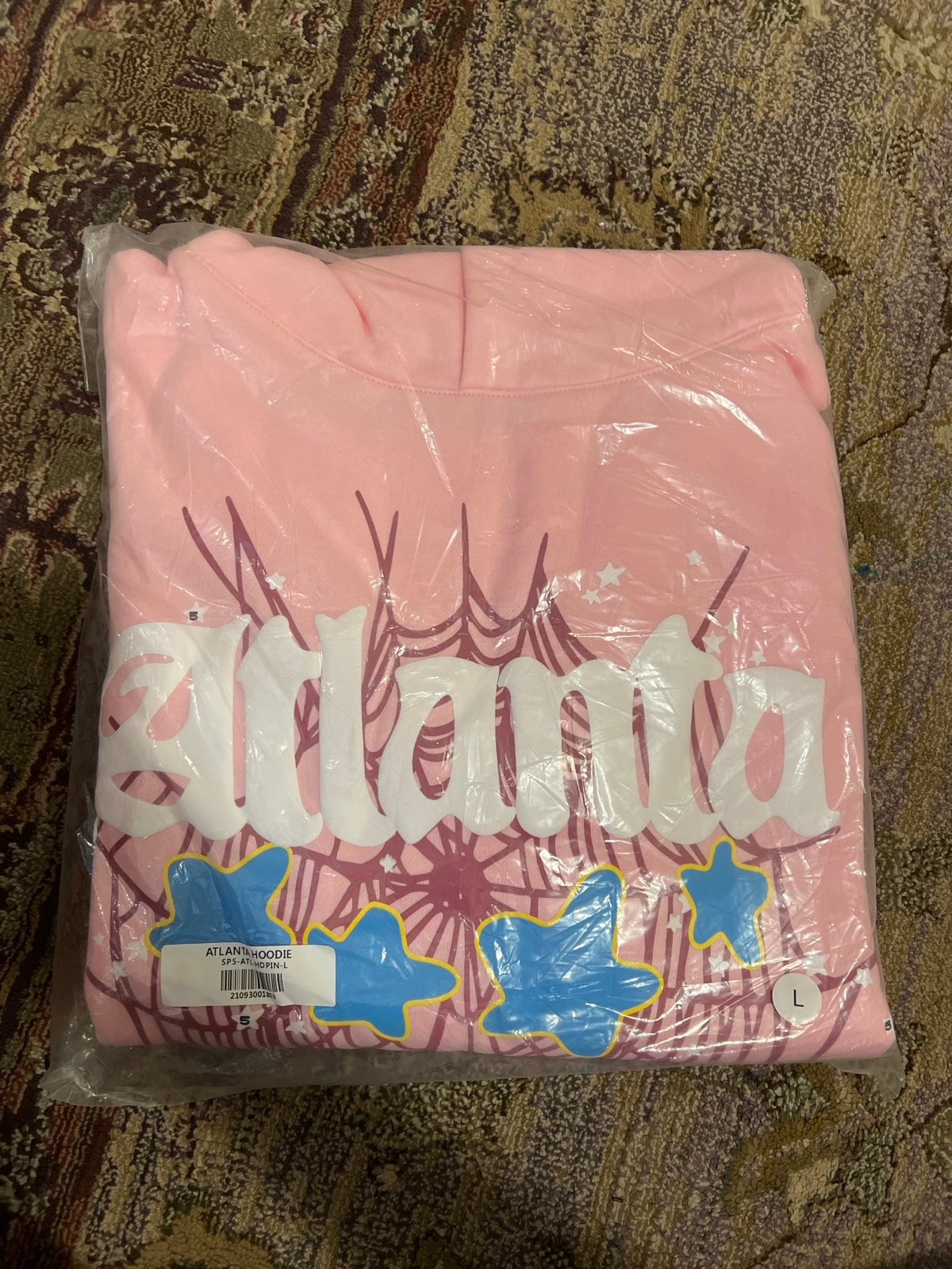 Brand New Sp5der Atlanta Hoodie Size Large
