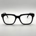 Warby Parker Winston 100 Eyeglass Frames Full Square Horn Black 49-19-140 Case