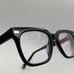 Warby Parker Winston 100 Eyeglass Frames Full Square Horn Black 49-19-140 Case