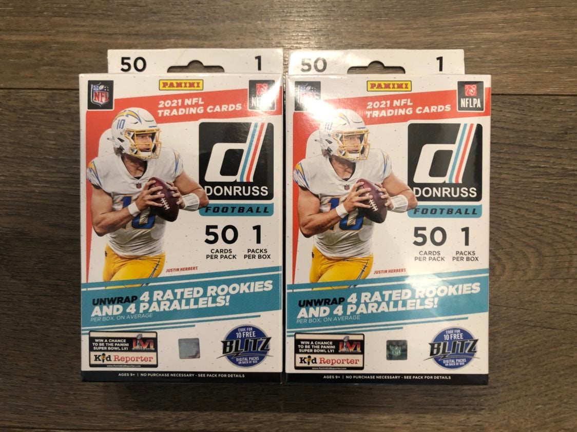 Donruss NFL Football Hanger Boxes