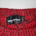 Vintage Tony Lambert Women's Red Diamond Knit Sweater Size L