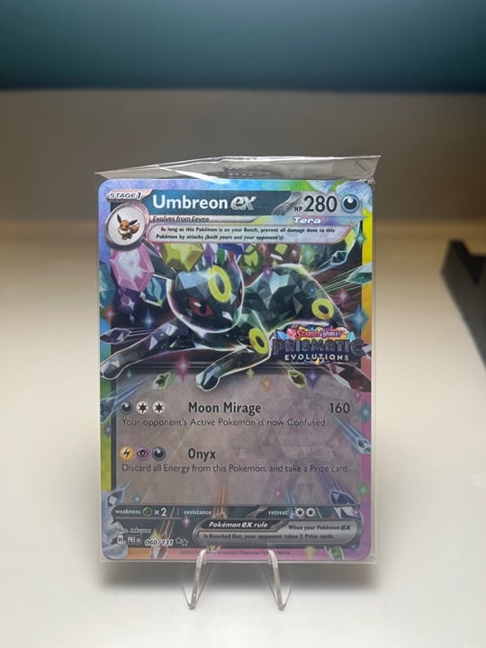 Umbreon Ex [Stamped] #60 Pokemon Prismatic Evolutions