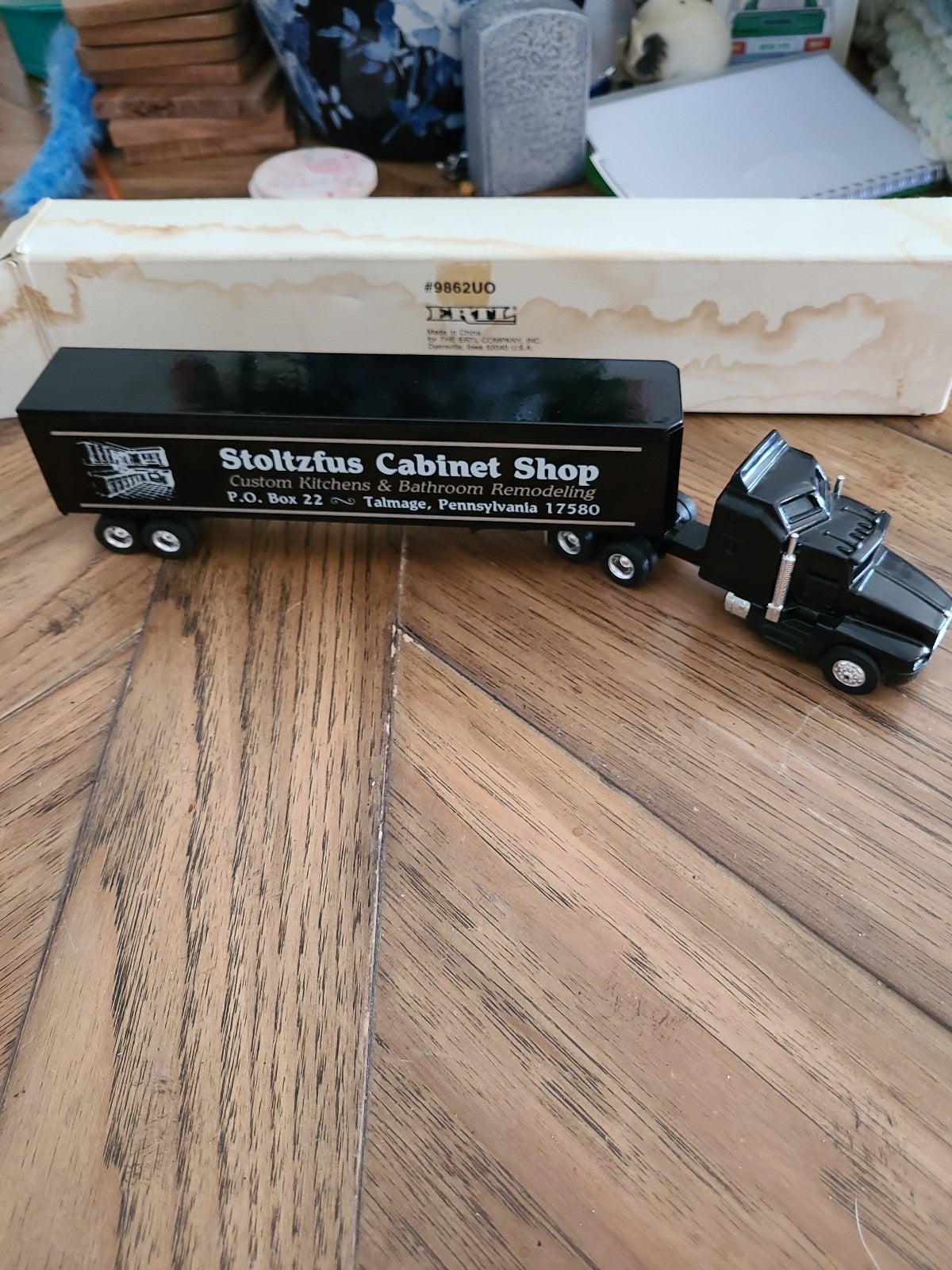Stoltzfus cabinet shop Ertl semi truck