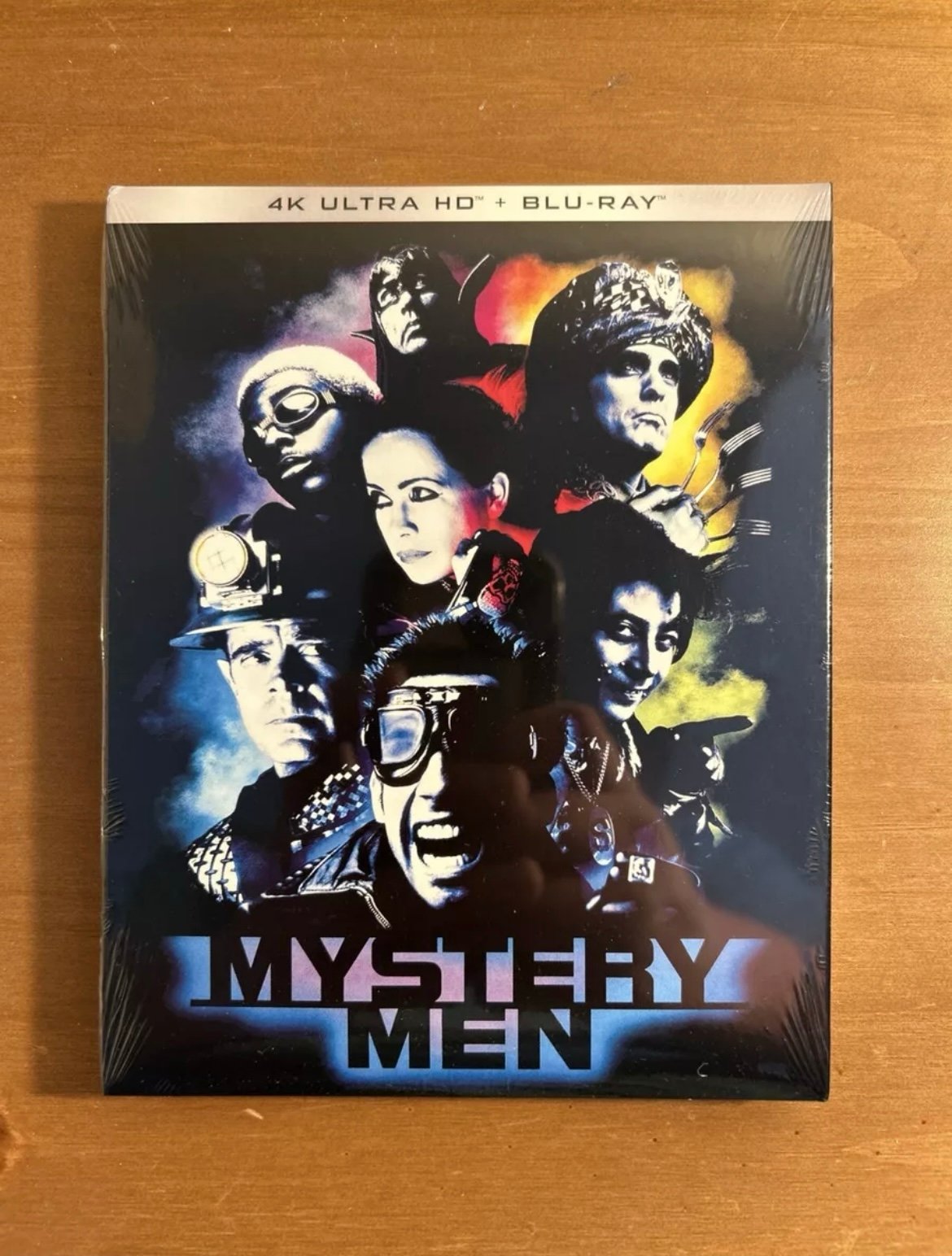 Mystery Men (1999) 4K/Blu-Ray Combo w/OOP Slipcover - BRAND NEW AND SEALED