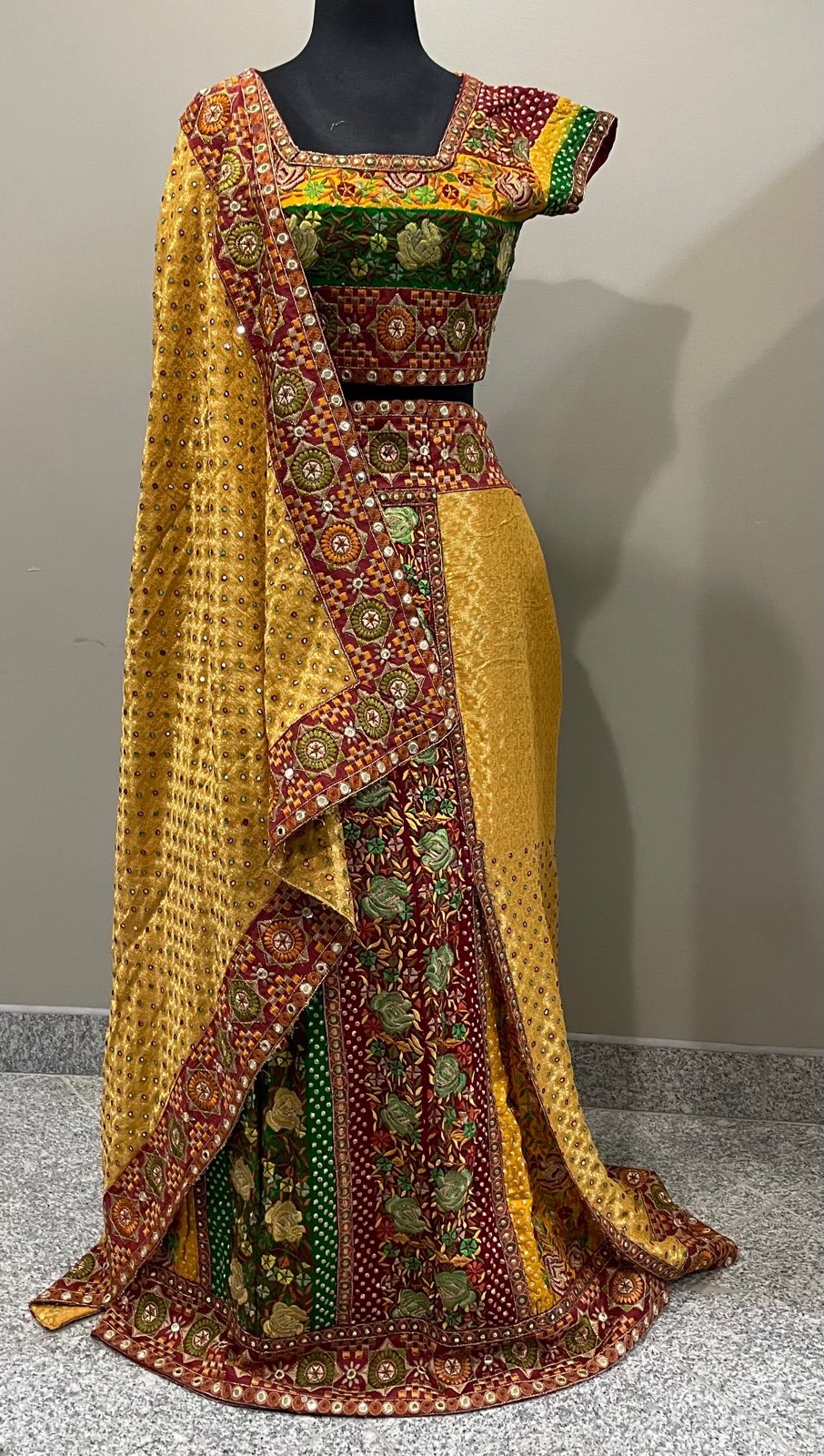 Lehnga style Saree