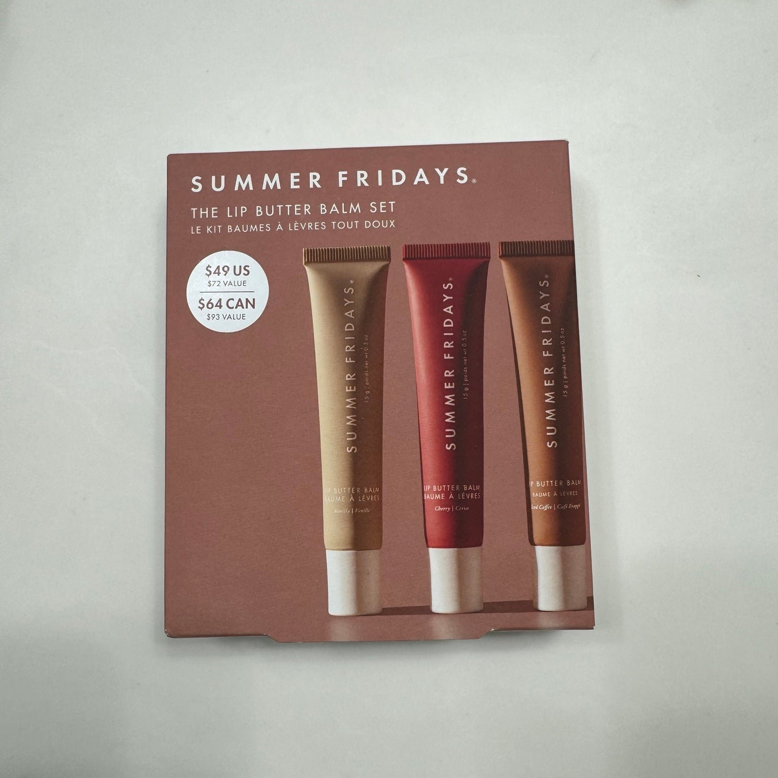 Summer Fridays Limited Edition Lip Balm Trio set