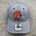 Cleveland Browns Hat New Era 39THIRTY Flex S/M Gray Mesh Team Neo Patch Cap NWT