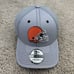 Cleveland Browns Hat New Era 39THIRTY Flex S/M Gray Mesh Team Neo Patch Cap NWT