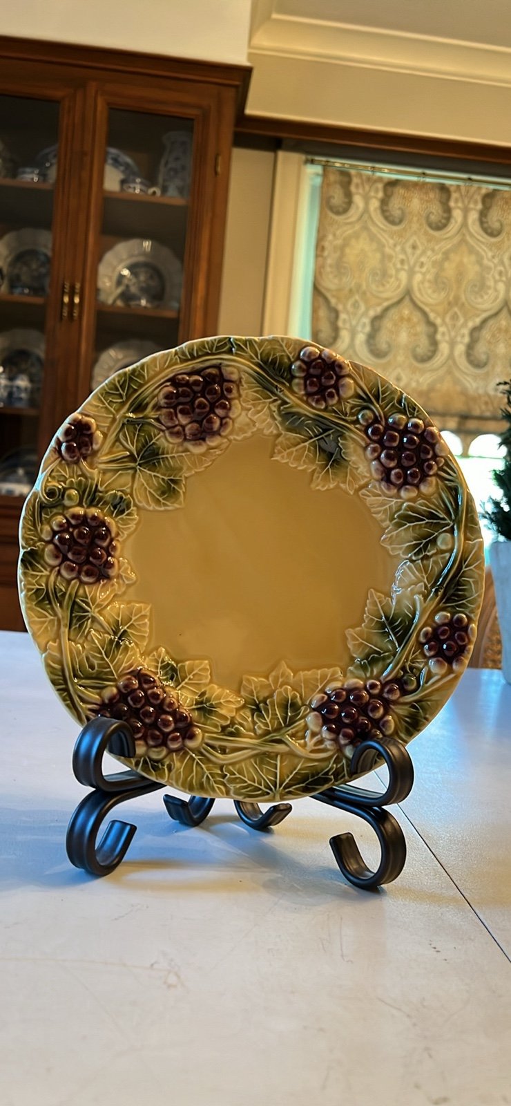 Majolica plates