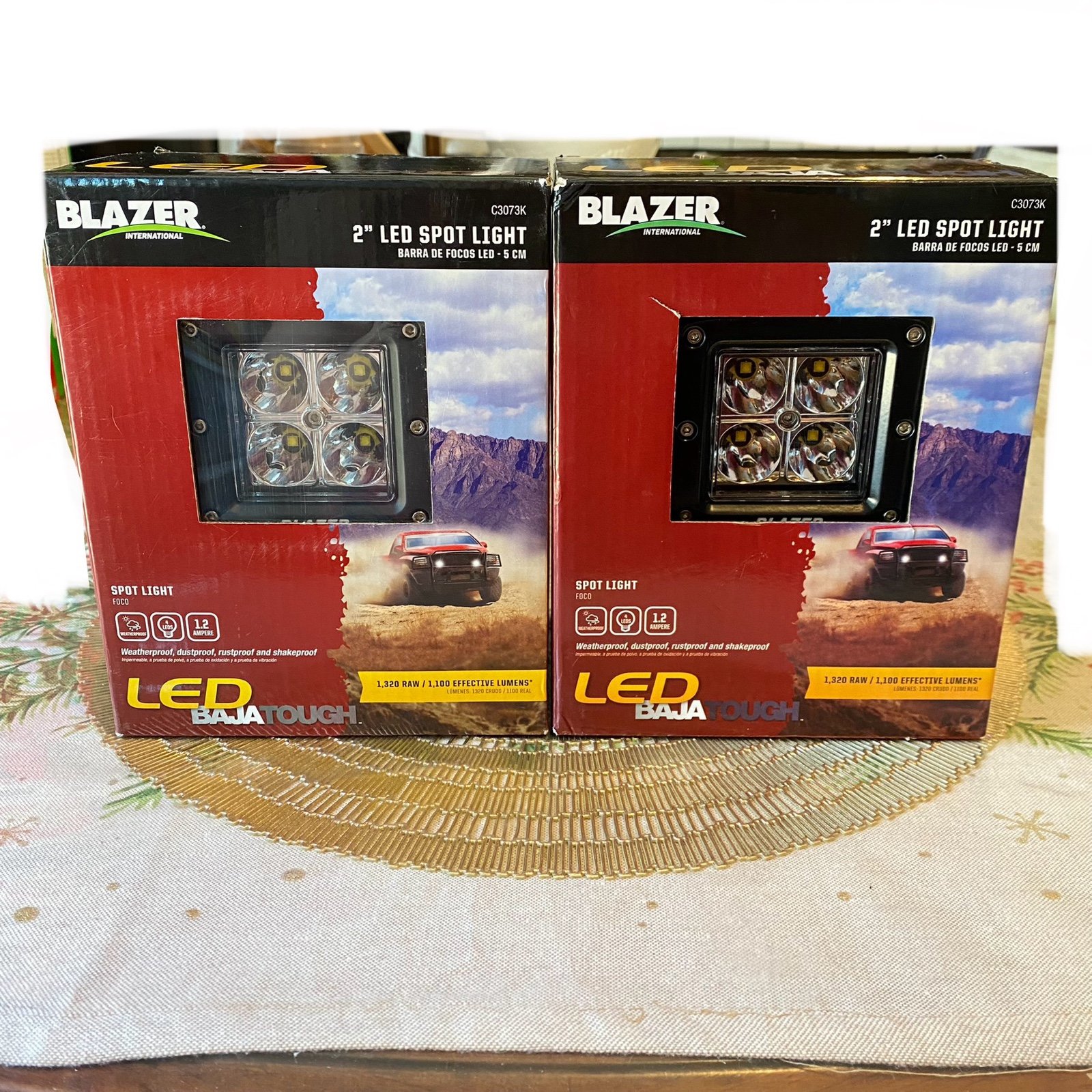 Blazer International Truck LED Baja Tough Spot Lights