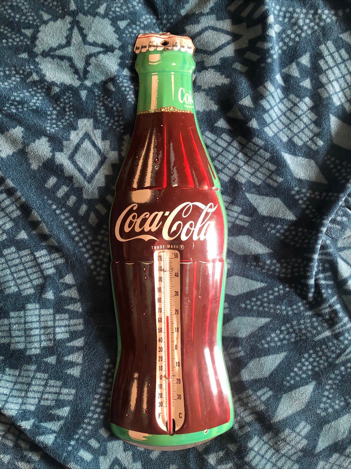 Vintage 1950’s donasco Coca Cola thermometer made in USA
