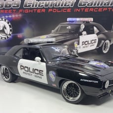 1969 Chevrolet Camaro Street Fighter Police Interceptor 1/18