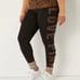 Victoria's Secret PINK Leopard Print Cotton Foldover Leggings