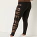 Victoria's Secret PINK Leopard Print Cotton Foldover Leggings